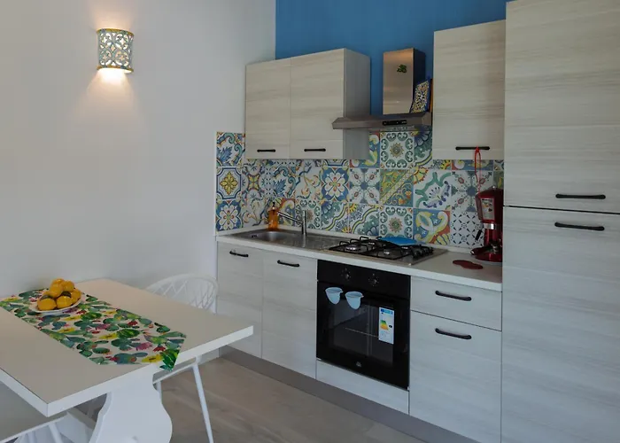 Lägenhet Eolia Sicily Beachfront *